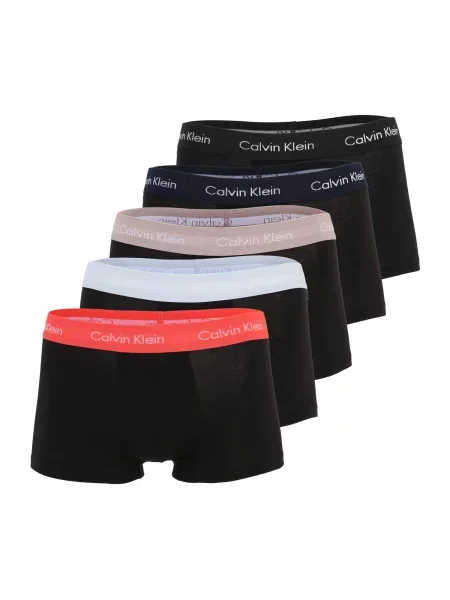 Calvin Klein Underwear Boxeri azuriu / gri taupe / roșu pepene negru