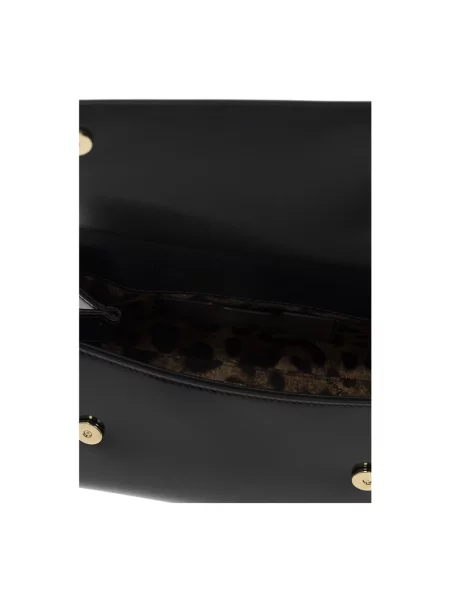 Torebka Dolce And Gabbana skórzana czarna
