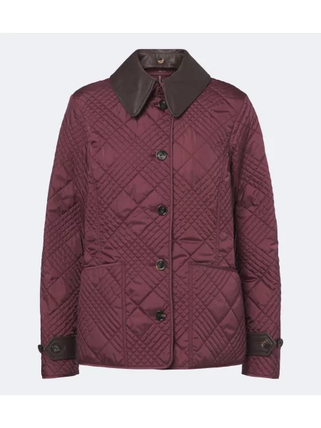 Matlasat geanta de piele Burberry
