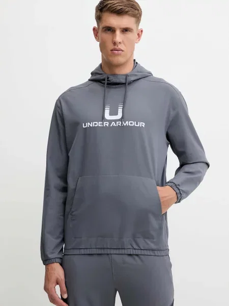 Under Armour Mikina Unstoppable šedá