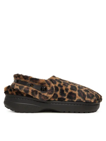 Papuci de casă Crocs Classic Unfurgettable Animal Clog maro