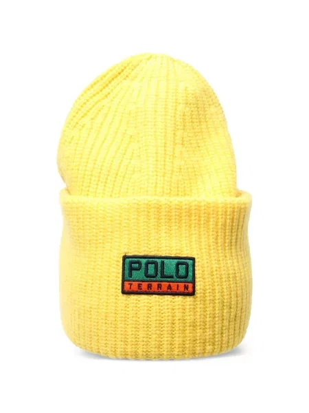 Sapka Polo Ralph Lauren autogrammal sárga