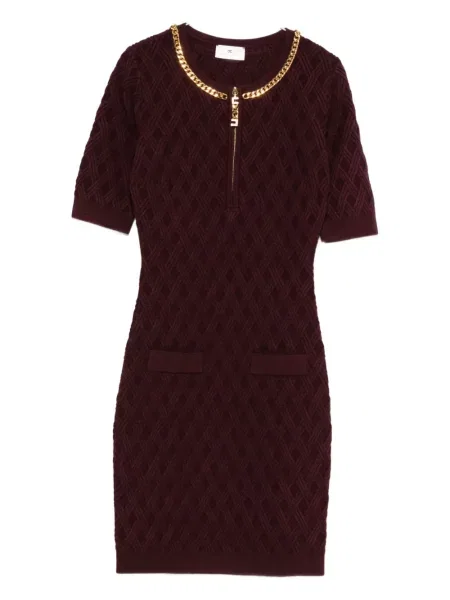 Rochie mini Elisabetta Franchi de costum roșu