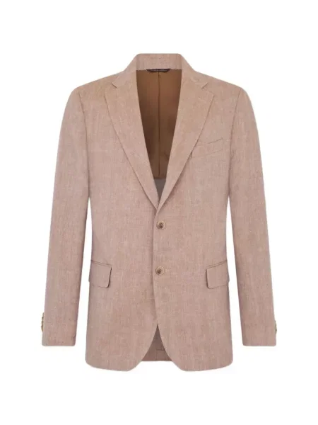 Jednořadá bunda Brooks Brothers se vzorem rybí kosti