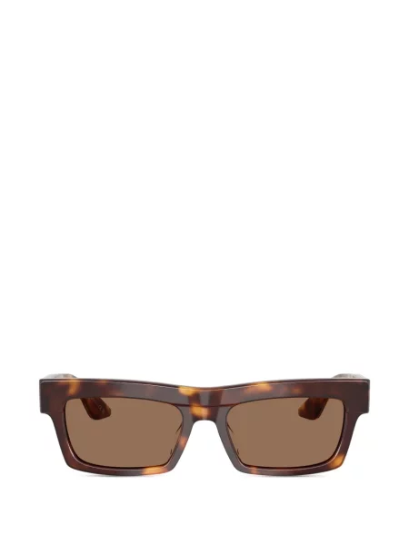 Γυαλιά ηλίου ορθογώνια Oliver Peoples καφέ