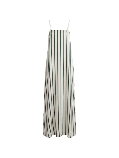Rochie maxi Bondi Born de mătase alb