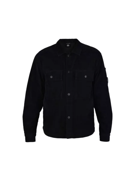 Koszula C.p. Company sztruksowa czarna