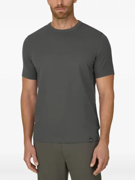 Tricou Boggi Milano din jerseu gri