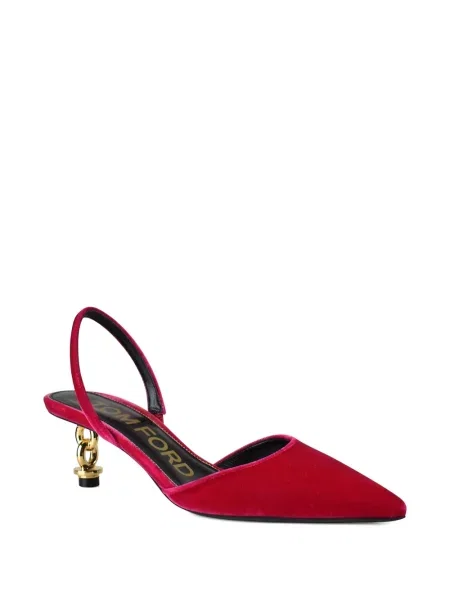Colier Tom Ford de catifea roz