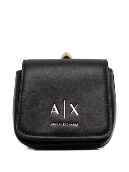 Remen Armani Exchange s autogramom crna