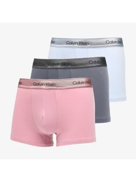 Calvin Klein Underwear Boksarice safir / pastelno modra črna roza