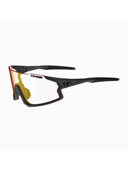 Tifosi Stash Clarion Fototec matt páncélmetál/klarion piros fotokróm napszemüveg. Méret: OS fekete