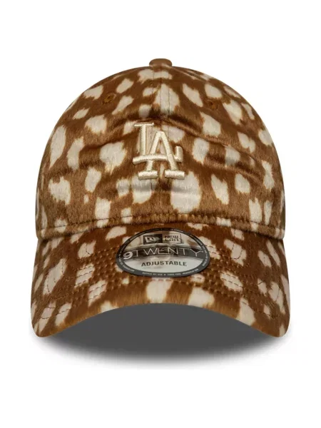 New Era Czapka Animal Print La Dodgers Los Angeles Dodge brązowa
