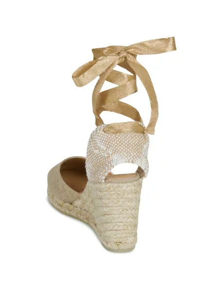 Pantofi Castaner auriu