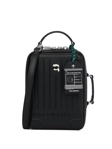 Geanta crossbody Karl Lagerfeld K/Signature negru