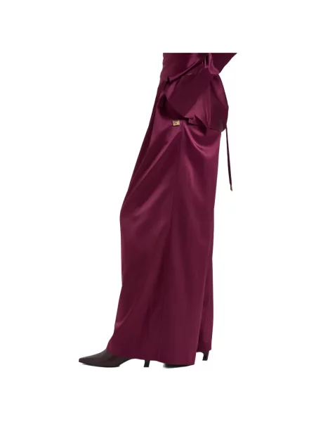 Pantaloni palazzo Danamé violet