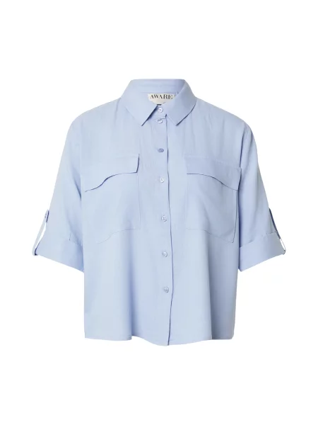 VERO MODA Bluza AWRYDER FABIANA nebesko plava