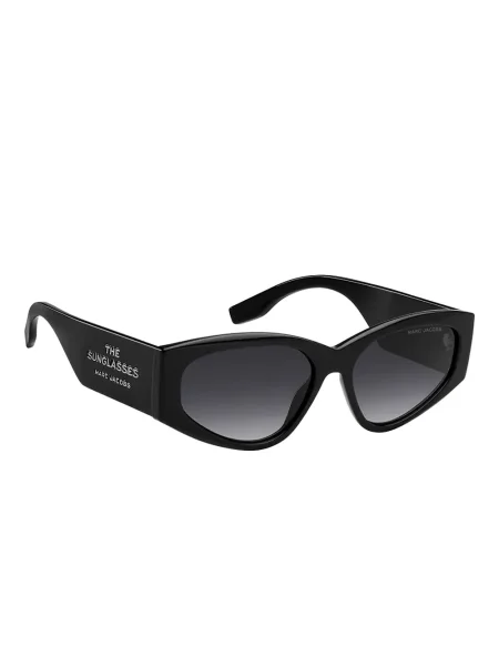 Ochelari de soare Marc Jacobs Eyewear cu imprimeu geometric negru