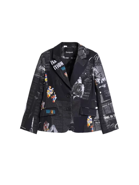 Desigual Sacou mai multe culori negru