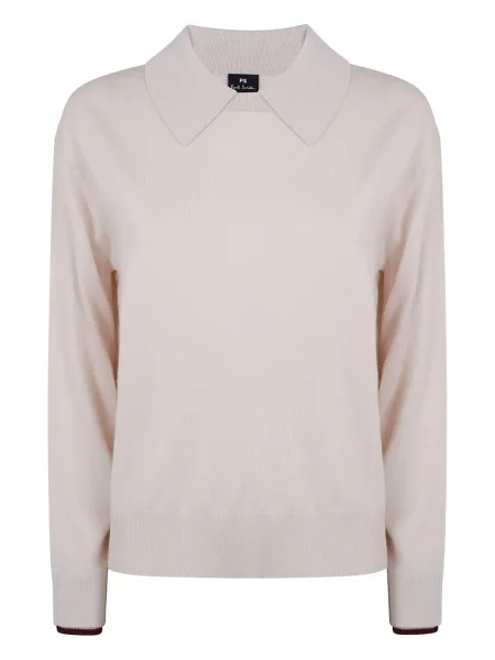 Vlněný s límcem svetr Paul Smith