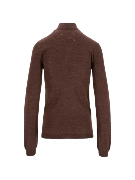 Heláncă Maison Margiela de lână maro