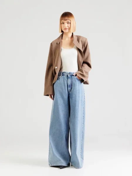 Weekend Max Mara Džínsy ZATTERA denim modrá