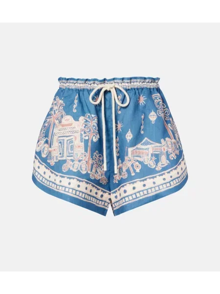 Bermude Alemais de in cu imagine albastru