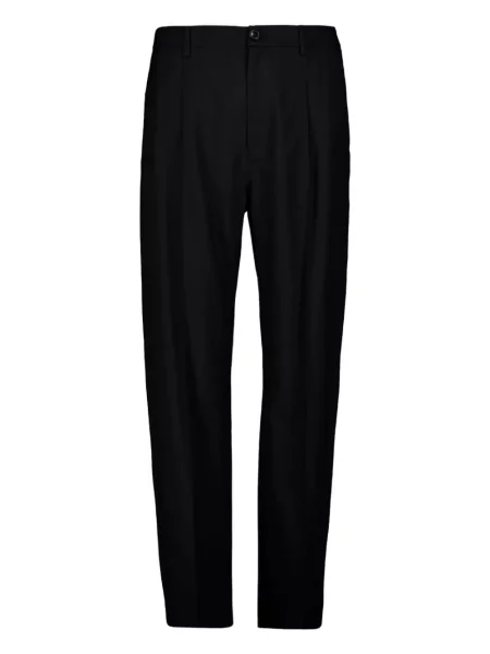 Pantaloni Marni de lână negru