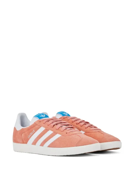 Sneakerși Adidas Gazelle din piele de căprioară portocaliu