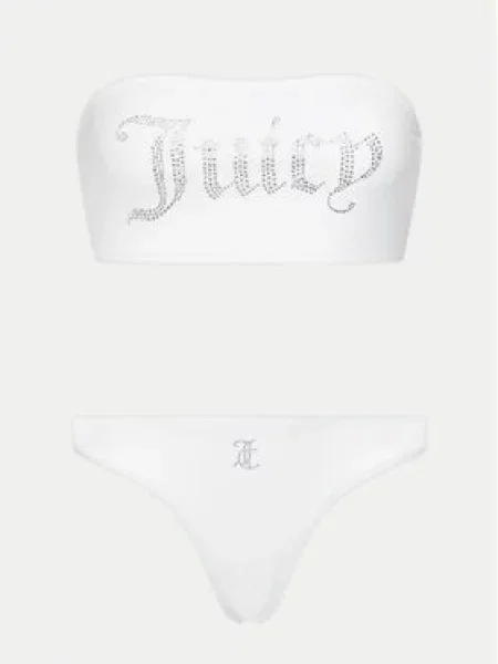 Juicy Couture Plavky Diamante bílá