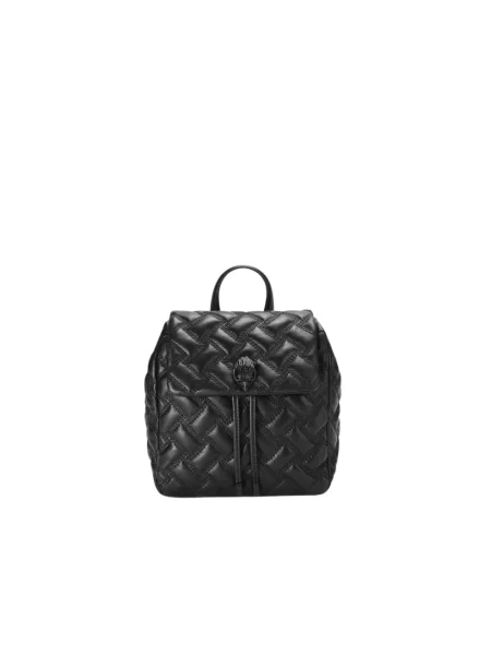 Plecak Kurt Geiger London skórzany czarny