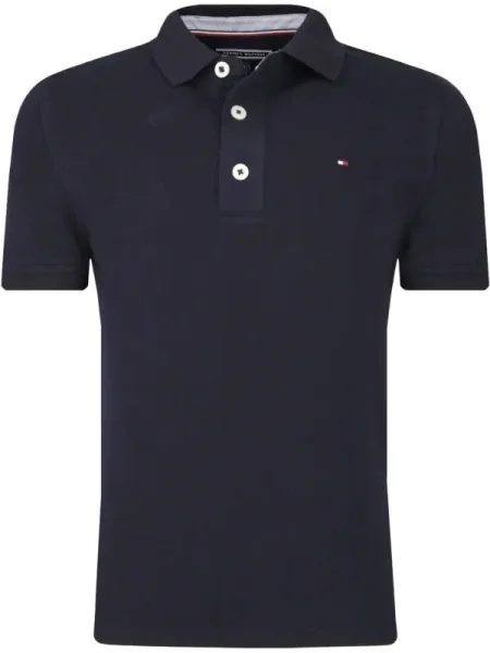 Tommy Hilfiger Pólóing S Sötétkék Regular Fit fekete