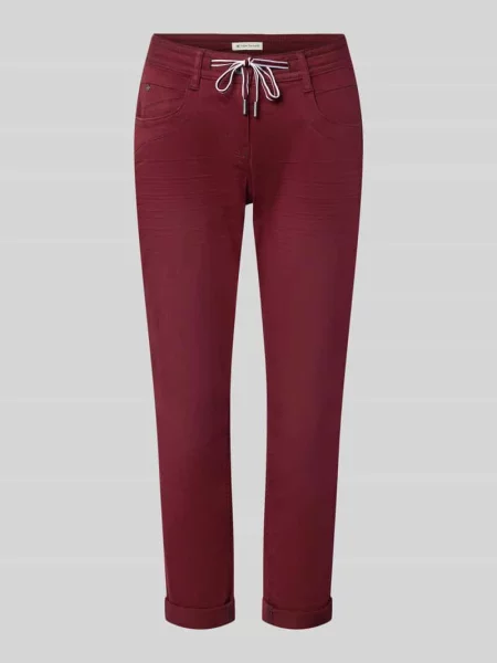 Chinosy o kroju relaxed fit z mieszanki bawełny Tom Tailor