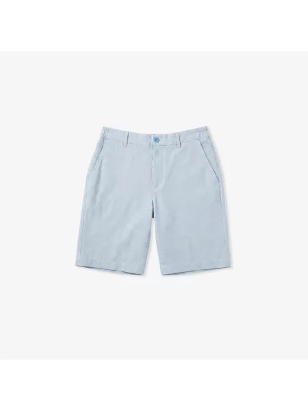 Lacoste Szorty Tapered Fit niebieskie