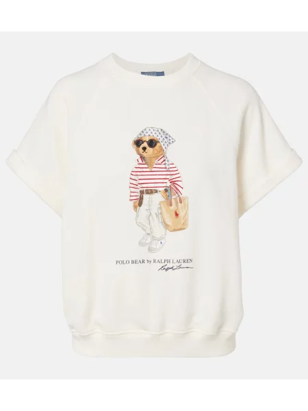 Hanorac Polo Ralph Lauren de lână alb
