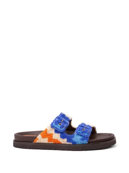 Sandale Missoni cu cataramă albastru