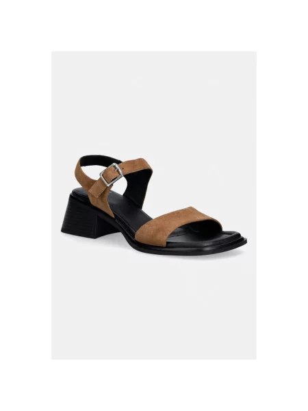 Vagabond Shoemakers sandały zamszowe INES brązowe