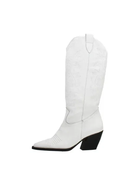 Pantofi Yellow alb