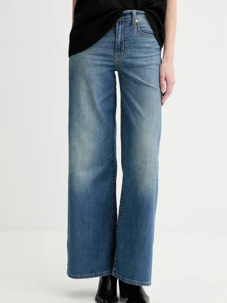 Levi's jeans HR WIDE LEG albastru
