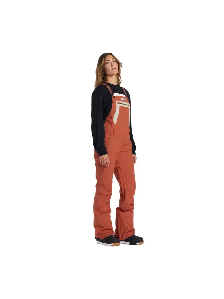 Spodnie snowboardowe DC Crusade brązowe