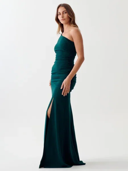 BWLDR Rochie Gena închis verde