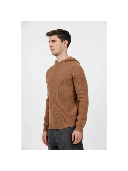 Bluza Mc2 Saint Barth wełniana brązowa