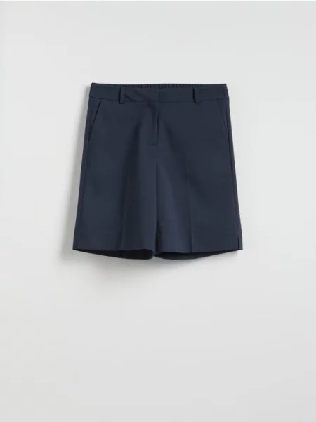 Reserved Pantaloni scurți la dungă bleumarin