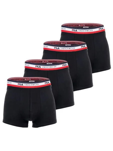 FILA Boxeralsók sötétkék / piros / fekete fehér