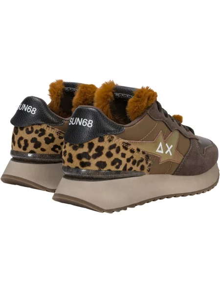 Pantofi Sun68 maro