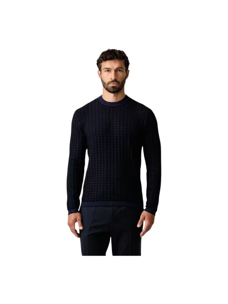 Sweter Armani Exchange niebieski