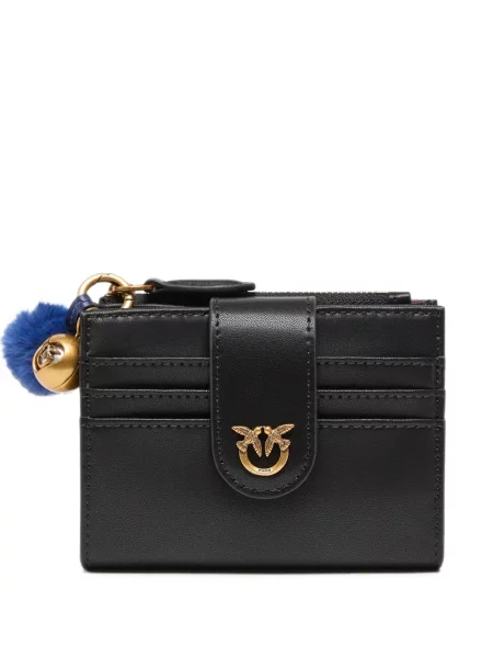 Portofel Pinko din piele negru