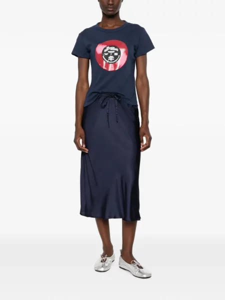 Tricou Kenzo cu imagine albastru