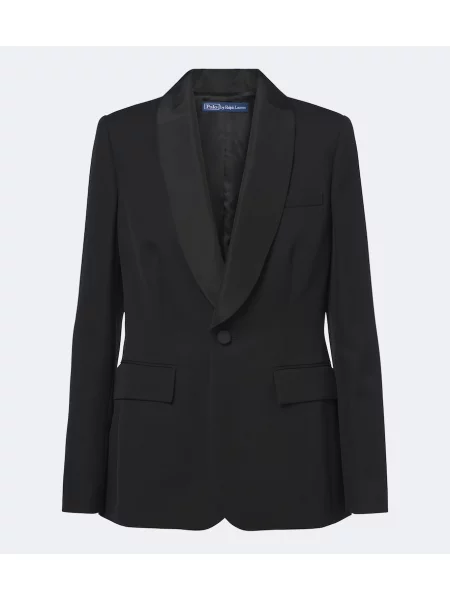 Sacou Polo Ralph Lauren de lână negru