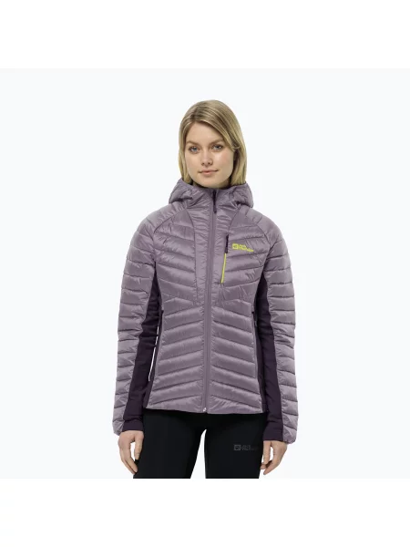 Női hibrid dzseki Jack Wolfskin Routeburn Pro Ins vadvirág Routeburn Pro Ins lila